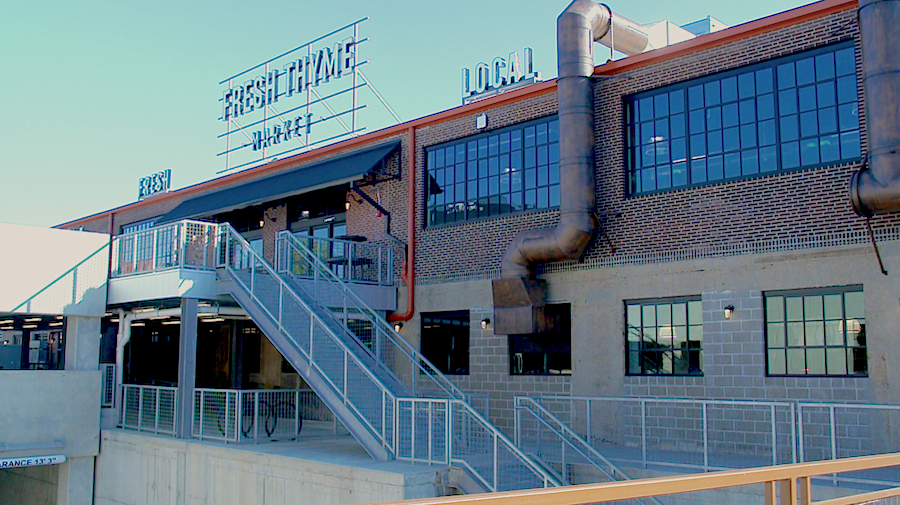 Fresh Thyme Market hire film crew St. Louis for grand opening