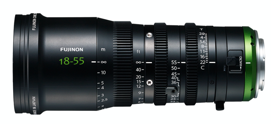 Image of Fujinon zoom video lens