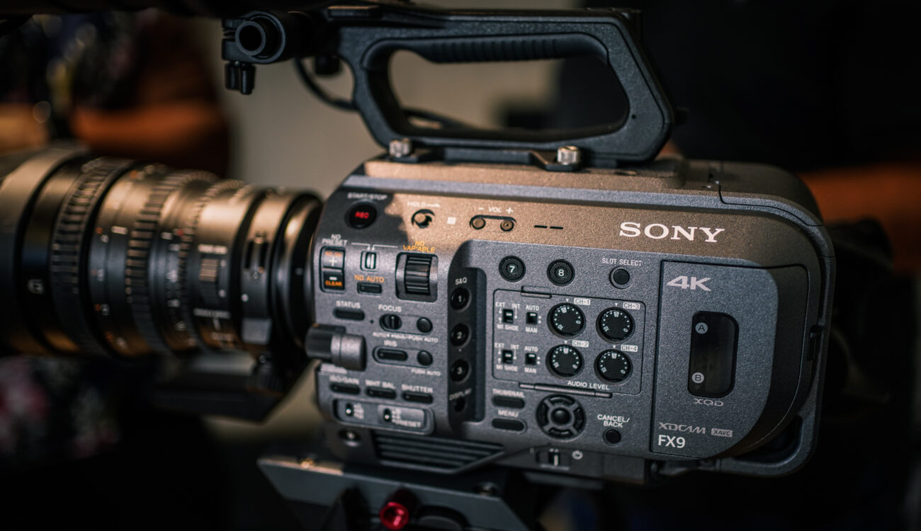 New SONY FX9 6K Camera added